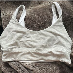 Reversible Women's White Sports Bra